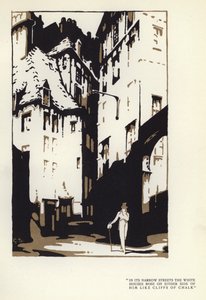 Ilustracja do „Szczęśliwego hipokryta” Maxa Beerbohma (kolor lito) autorstwa George Sheringham