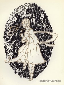 Ilustracja do „Szczęśliwego hipokryta” Maxa Beerbohma (kolor lito) autorstwa George Sheringham