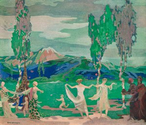 Pola Awatara, XX wiek 1914-1915 autorstwa George Sheringham