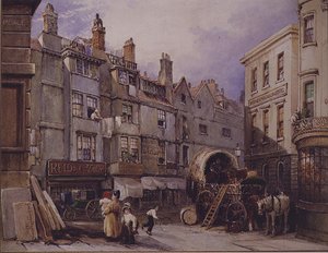 Scena uliczna w Londynie autorstwa George Sidney Shepherd