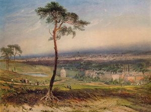 Londyn, z Hampstead, 1834