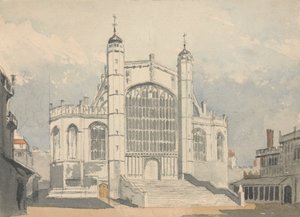 Kaplica św. Jerzego, Windsor, Berks. autorstwa George Sidney Shepherd