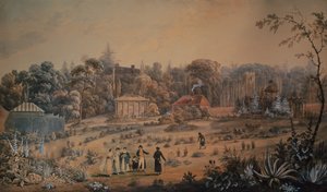 Ogrody w Battlesden House Bedfordshire