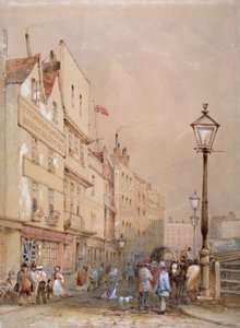 Widok na rynek Smithfield, City of London, 1844.