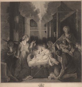 Ofiara pasterza: zachodnie okno kaplicy, New College Oxford