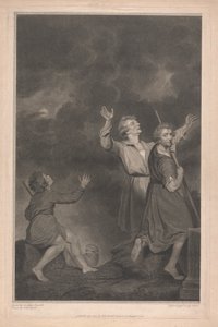 Zachodnie okno kaplicy, New College Oxford, Adoracja pasterzy, z szopki