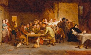 Szkic do „Loterii”, 1868 autorstwa George Smith