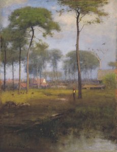 Wczesny poranek, Tarpon Springs, 1892 autorstwa George Snr. Inness