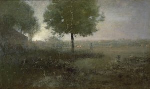 Mglisty poranek, Montclair autorstwa George Snr. Inness