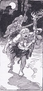 Kiedy leżeli spali, zeszli straszni ludzie z The Heroes opublikowanego przez George