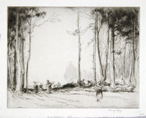 Zbieracze drewna autorstwa George Soper