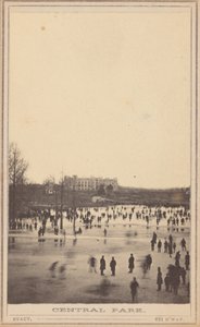 Central Park, lata sześćdziesiąte XIX wieku (zdjęcie) autorstwa George Stacy