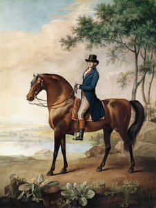 Warren Hastings Esq. na swoim koniu arabskim, według obrazu George