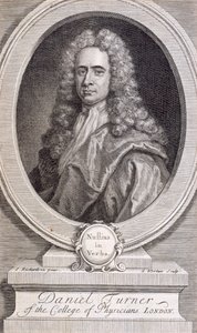 Daniel Turner, MD, LRCP, lekarz, 1717 autorstwa George Vertue