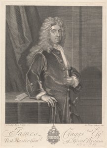 Jamesa Craggsa Starszego autorstwa George Vertue