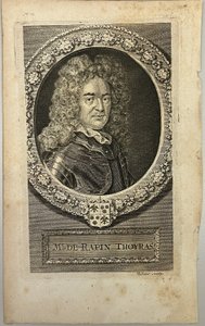 Pan de Rapin Thoyras autorstwa George Vertue