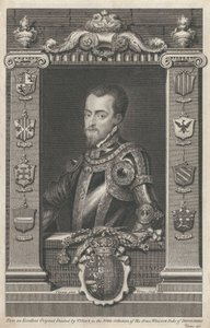 Filip II, król Hiszpanii autorstwa George Vertue