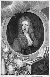 Robert Boyle, XVII-wieczny irlandzki chemik i fizyk, 1739. autorstwa George Vertue
