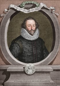 William Shakespeare 1564-1616, angielski poeta i dramaturg, 1721, 1913