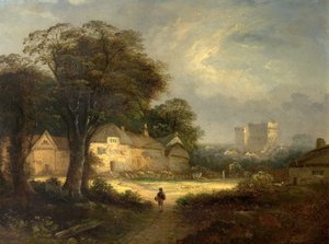 Zamek Ashby, Northamptonshire, XIX wiek