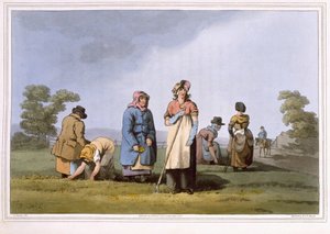 Lowkers, rytowane przez Roberta Havella Starszego, opublikowane 1814 przez Robinson and Son, Leeds