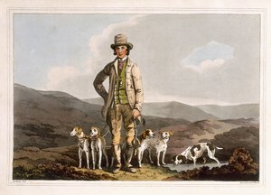 The Dog Breaker, grawerowane przez Roberta Havella Starszego, opublikowane w 1814 przez Robinson and Son, Leeds