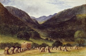 Żniwa, Llyn Crafnant, Północna Walia, 1869