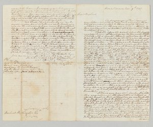 „Władza na mocy konstytucji zawsze będzie z ludem”, podpisany autograf listu do Bushroda Washingtona, 9 listopada 1787 (pióro i atrament na papierze) (patrz także 490373) autorstwa George Washington