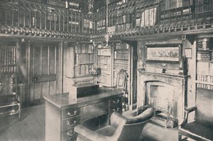 Studium Sir Waltera Scotta, Abbotsford, 1904