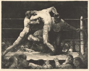 Jeleń u Sharkeya, 1917. autorstwa George Wesley Bellows
