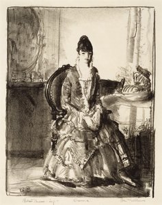 Aranżacja, Emma w pokoju autorstwa George Wesley Bellows