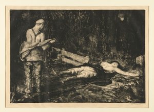 Belgijskie Gospodarstwo z serii Wojna autorstwa George Wesley Bellows
