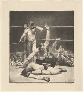 Wyliczono, pierwszy kamień, 1921. autorstwa George Wesley Bellows