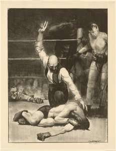 Wyliczony, drugi kamień, 1921. autorstwa George Wesley Bellows
