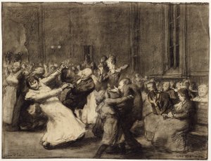 Taniec w Insane Asylum autorstwa George Wesley Bellows