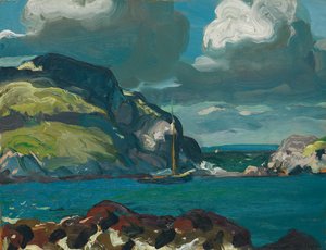 Olbrzymie niebo, 1913 autorstwa George Wesley Bellows