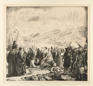Targi Irlandzkie autorstwa George Wesley Bellows