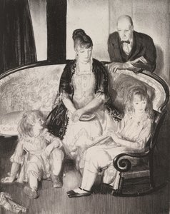 Moja rodzina, drugi kamień autorstwa George Wesley Bellows