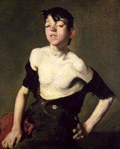 Niełuskany Flanigan, 1905 autorstwa George Wesley Bellows