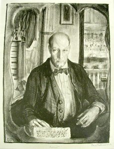 Autoportret autorstwa George Wesley Bellows