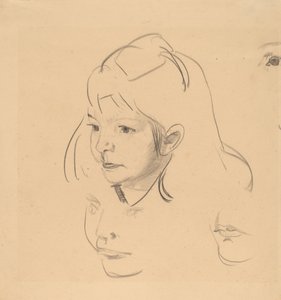 Studia Jeana, c. 1920. autorstwa George Wesley Bellows