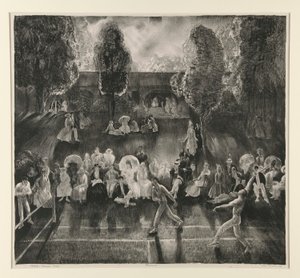 Tenis ziemny autorstwa George Wesley Bellows