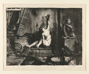 Papieros z serii Wojna autorstwa George Wesley Bellows