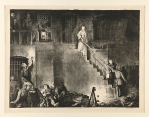 Morderstwo Edith Cavell autorstwa George Wesley Bellows