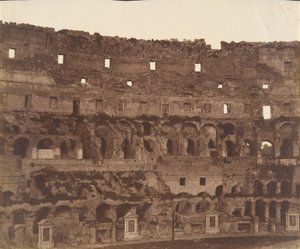 Koloseum, Rzym, lata 50. XIX wieku.