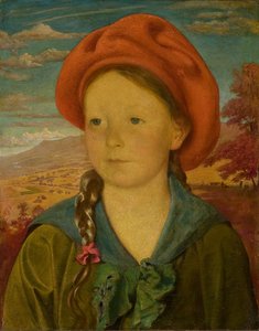Portret młodej dziewczyny (Olivia Cauldwell), 1920