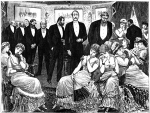 Katastrofalny wynik Beautymania, 1879 1891 autorstwa George du Maurier