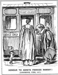 Cześć Agnecie Frances Ramsay! Cambridge, czerwiec 1887