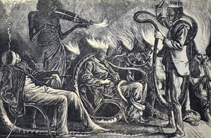 Zło tytoniu autorstwa George du Maurier