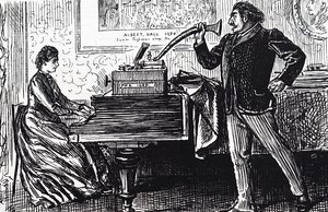 Gramofon autorstwa George du Maurier